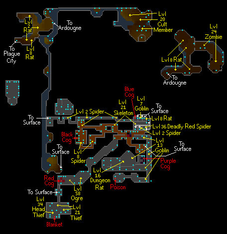 Ardougne Sewer Dungeon