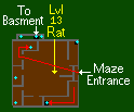 Melzar's Maze 1st Floor