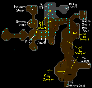 Dwarven Mine Map